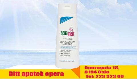 Sebamed sjampo mot flass 400 ml, 934386