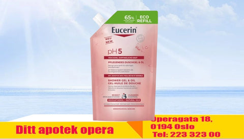 Eucerin pH5 Shower Gel & Oil refill 400 ml, 819781