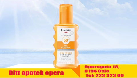 Eucerin Sun Spray Transparent SPF 50+ 200 ml, 999911