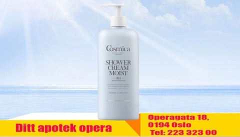 Cosmica Shower Cream Moist parfymert 400 ml, 985237