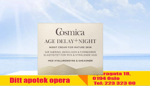 Cosmica Age Delay+ Night Cream 50 ml, 802250