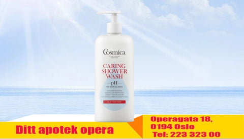 Cosmica Caring Shower Wash parfymert 400 ml, 975419