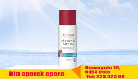 Decubal Shower & Bath Oil 200 ml, 910199