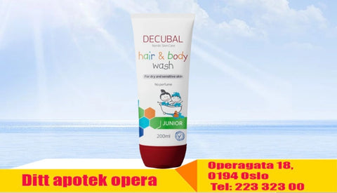 Decubal Junior Hair & Body Wash 200 ml, 805694