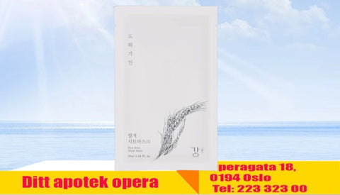House of Dohwa Rice Bran Sheet Mask 1 stk, 812528