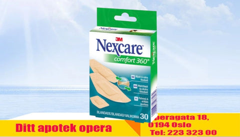 Nexcare Comfort 360 30 stk, 993607