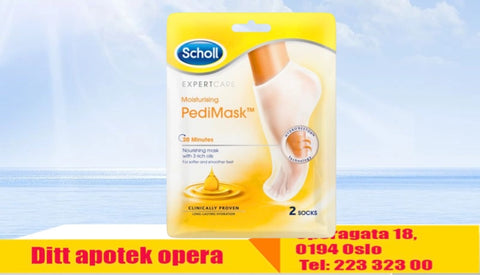 Scholl Moisturising PediMask fotmaske 1 par, 859925