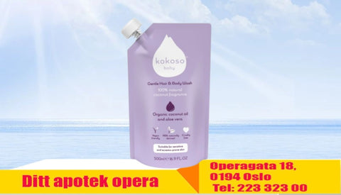 Kokoso Baby Gentle Hair & Bodywash refill 500 ml, 896271