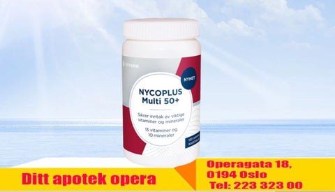 Nycoplus Multi 50+ 100 tabletter, 832812