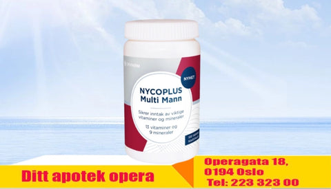 Nycoplus Multi mann 100 tabletter, 803393