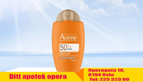 Avène Ultra Fluid Perfector ansiktssolkrem SPF50+ 50 ml, 891616