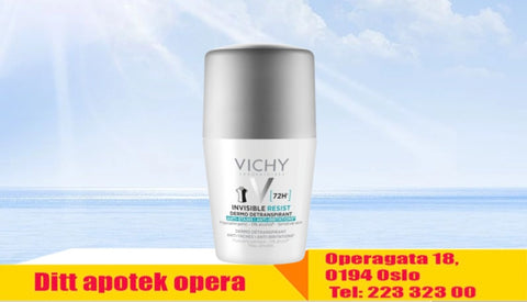 Vichy Deo Invisible Resist 72h Anti-stain roll-on 50 ml, 946074