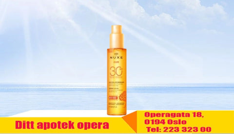 NUXE Sun Oil Spray Face & Body SPF30 150 ml, 962762