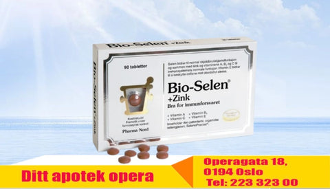 Bio-selen +zink Tab 90 stk, 866558