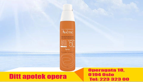 Avène Sun Spray SPF50+ 200 ml, 800227