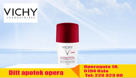 Vichy Clinical Control 96h antiperspirant roll-on deodorant 50 ml, 879608