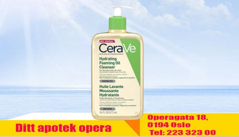 CeraVe Hydrating Foaming Oil Cleanser 473 ml, 880642