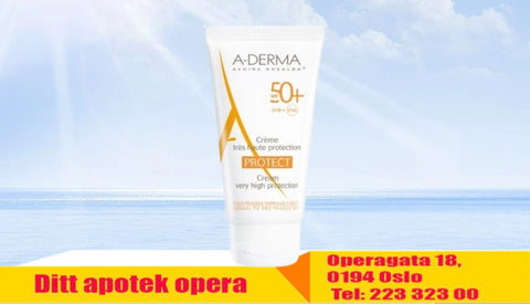 A-Derma Protect solkrem ansikt SPF50+ 40 mlVarenummer: 991301