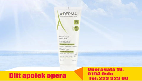 A-Derma Hydra-Protective Shower Gel 200 ml, 885315