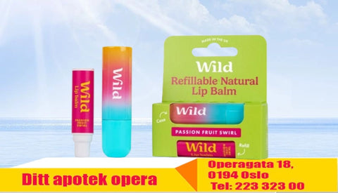 Wild Lip Balm passion fruit swirl startpakke 4,5 g, 819720