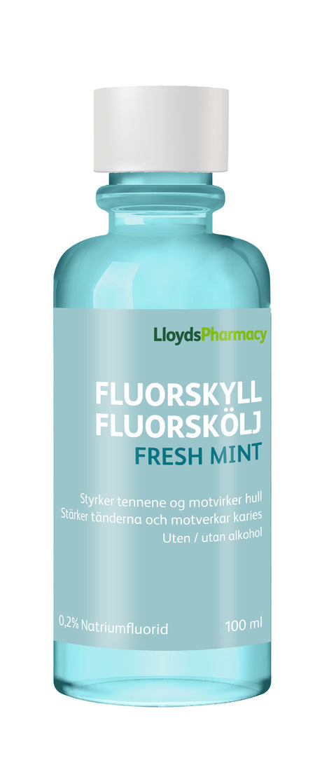 LloydsPharmacy fluorskyll 0,2% fresh mint 100 ml