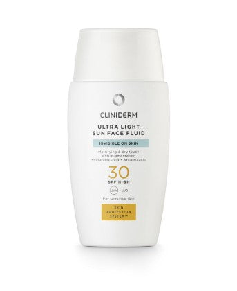 Cliniderm Sun Ultra Light Face Fluid SPF30 40 ml, 808366
