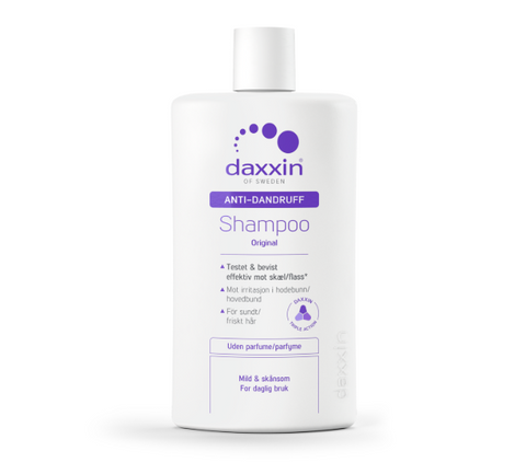 Daxxin Shampoo mot flass - uten parfyme 250 ml, 913060
