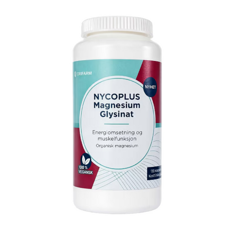 Magnesium glysinat 350 mg kapsler, 889580