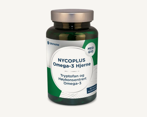 Nycoplus Omega-3 hjerne 60 kapsler, 970702