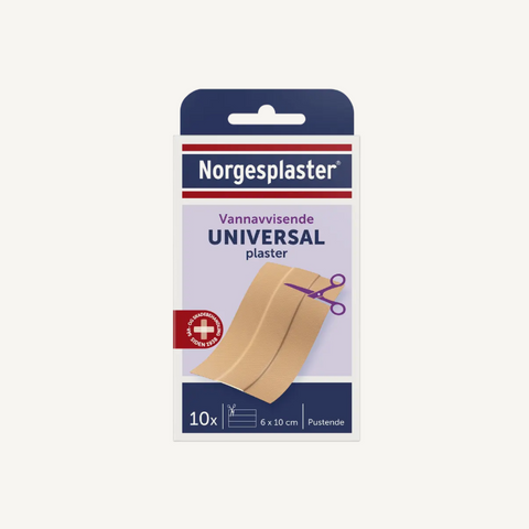 Norgesplaster Universalplaster 6x10 cm 10 stk, 826586