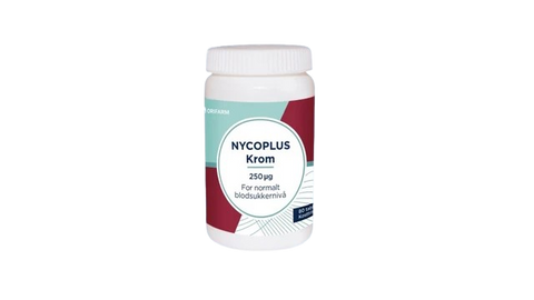 Nycoplus Krom tab 250mcg 80 stk, 919635