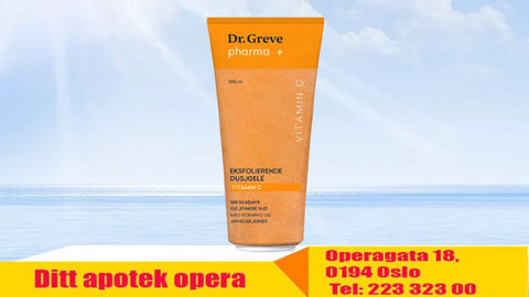 Dr. Greve Pharma Vitamin C eksfolierende dusjgele 200 ml, 917925