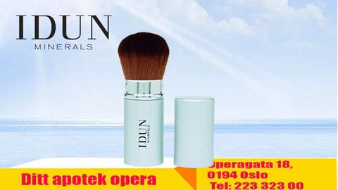 IDUN Minerals Retracta Kabuki Brush, 984545