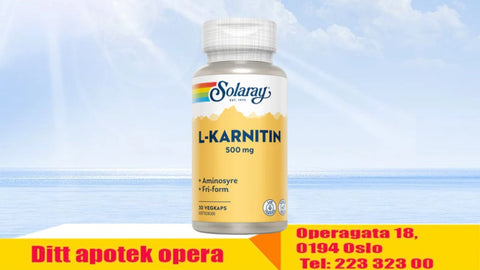 Solaray L-KARNITIN 500 mg, 845445