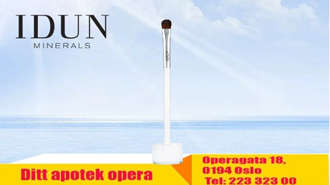 IDUN Minerals Precision Eyeshadow Brush 1 stk, 966322