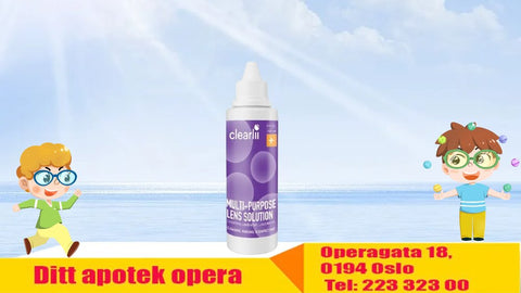 Clearlii Multi-Purpose linsevæske 100ml, 909455