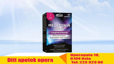 Melatonin Orion 1 mg 30 tabletter, 964958