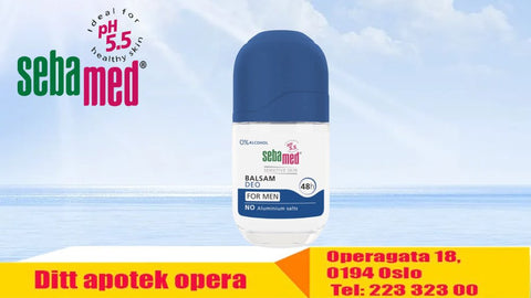 Sebamed Balsam Deo til menn 50 ml, 926095