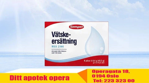 Semper væskeerstatning m/sink 8x5,4G, 897471