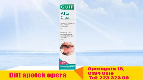 Gum Afta clear gel, 923653