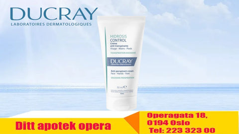 Ducray Hidrosis Control Cream anti-perspirant krem 50 ml, 854731