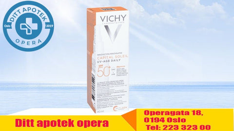 Vichy Capital Soleil uv-age SPF50+ 40 ml,Varenummer: 895786