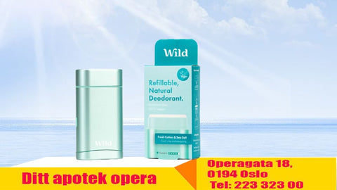 Wild Deo Cotton & Sea Salt startpakke