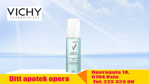 Vichy Pureté Thermale renseskum til alle hudtyper, 150ml, 851484