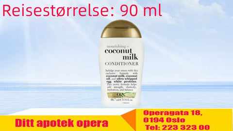 Ogx Coconut Milk Conditioner reisestørrelse 88,7 ml,918225