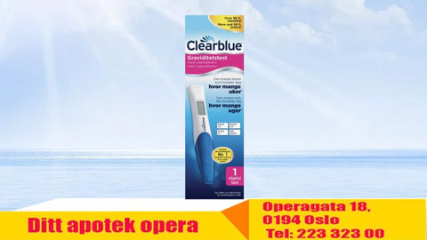 Clearblue Digital Graviditetstest med ukeindikator, 914394