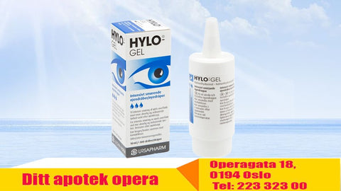 HYLO-GEL fuktende øyedråper 10 ml