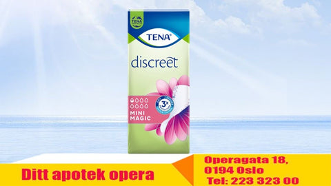 TENA Discreet Mini Magic truseinnlegg 34 stk, 906079