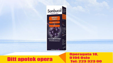 Sambucol immuno forte Mikstur 0,32 g/0,26 mg/6,7 mg, 974782