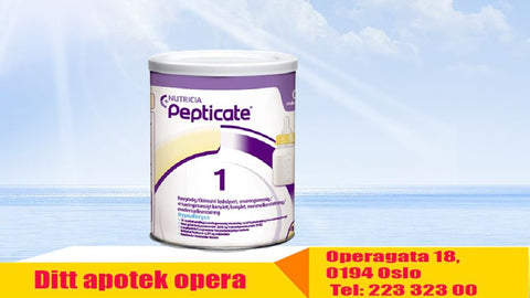 Pepticate for barn 0-1 år med kumelkallergi 450 g, 910034